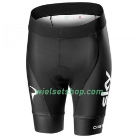 Fietskleding Dames (Fietsshirt + Fietsbroek Kort) 2019 Team Sky N001